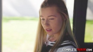 Kinky highschool teens fucked and facialized
