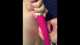 Amateur Teen Gives Dildo Blowjob in Homemade Video