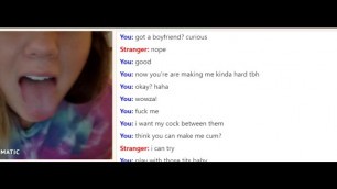 Cute Girl Helps Me Cum on Omegle