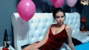 Briana Rey Moves so Hot in the Sexy Velvet Outfit