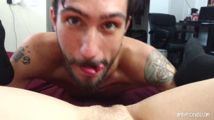 POV my Pussy Licked with Split Tongue (REAL)