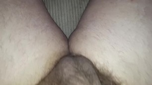 Chubby cock masturbation soft to hard and orgasm