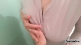 Big boobs students in the shower. Titsfuck