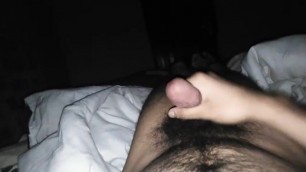 sexy teen boy jerks off after waking up