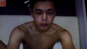 Cute Pinoy/Korean Jerking off on Cam