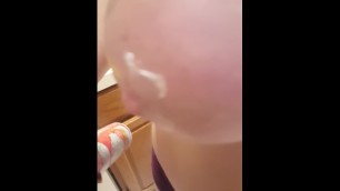Sexy Teen Ass & Licking Whip Cream off Nipples
