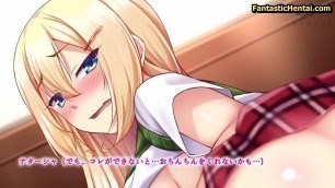The Naughty Blonde Student