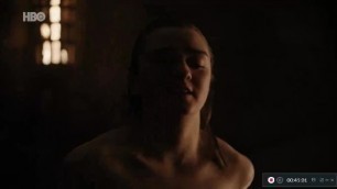 Arya Stark (Maisie Willians) First Sex Scene Game of Thrones 8 2019