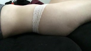 18 YEAR OLD GIRL TEASING AND TOUCHING HERSELF
