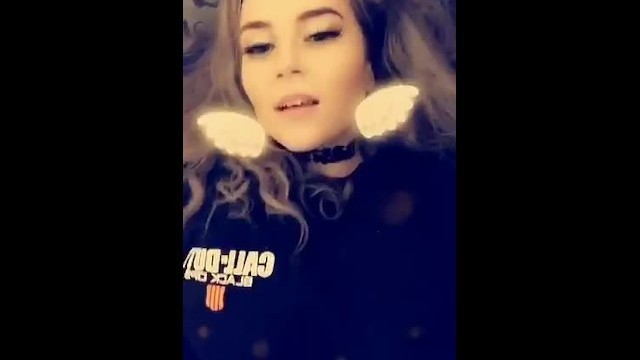 Amelia Skye fucks big cock in black ops 4 jumper on Snapchat