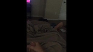 TEEN STUD JERKING OFF WHILE LISTENING TO MUSIC