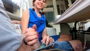 Teen plays with pussy and dick in the real public place.jenny-young.net