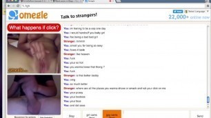 Omegle Hottie Is Obsessed With My Cock PART 3 OF 4