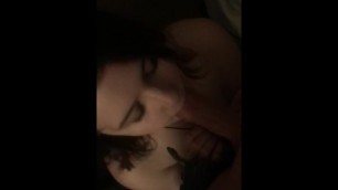 19 year old tinder girl sucking my big cock within an hour of meeting