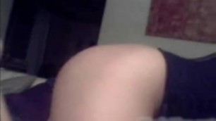 Very Hot Amateur Blonde 19yo Teen showing off thongs on Webcam